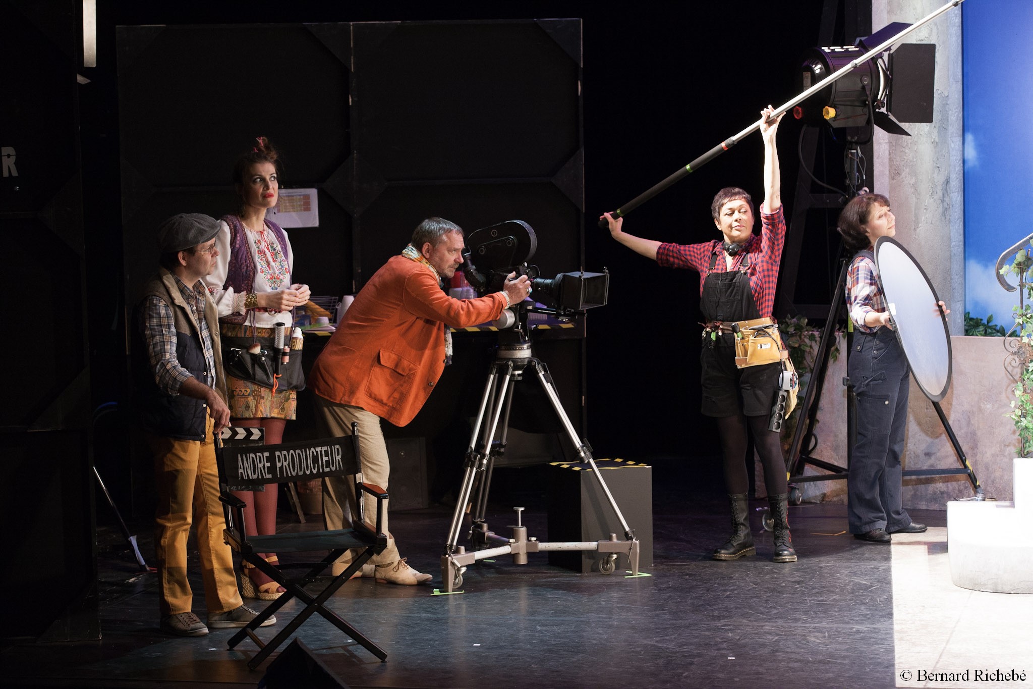 Silence On Tourne Théâtre Tête Dor 